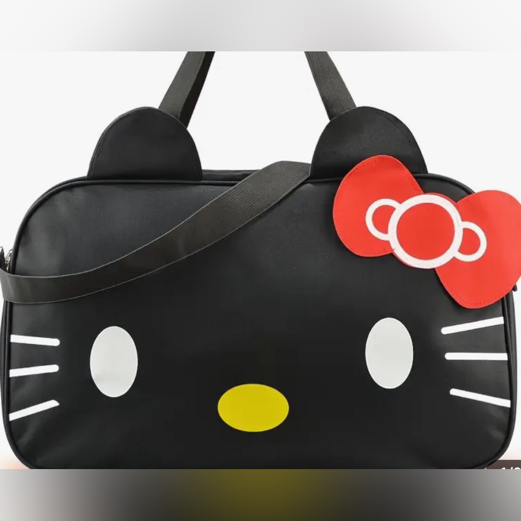 *** Sanrio Licensed ** Hello Kitty Travel Duffle Bag, Luggage Suitcase Nwt